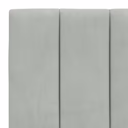 VidaXL 374649 testiera e pedana Grigio chiaro - Vista aggiuntiva 8