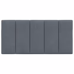 VidaXL 374656 testiera e pedana Grigio scuro - Vista aggiuntiva 5