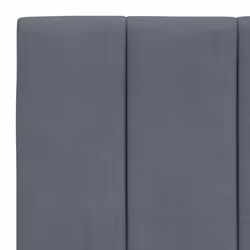 VidaXL 374656 testiera e pedana Grigio scuro - Vista aggiuntiva 8