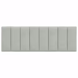 VidaXL 374669 testiera e pedana Grigio chiaro - Vista aggiuntiva 5