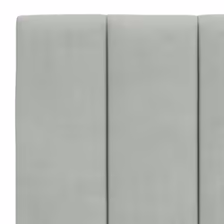 VidaXL 374669 testiera e pedana Grigio chiaro - Vista aggiuntiva 8