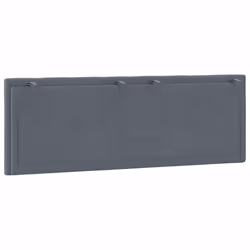 VidaXL 374670 testiera e pedana Grigio scuro - Vista aggiuntiva 7