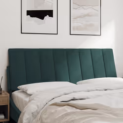 Cuscino Testiera Verde Scuro 140 cm in Vellutocod mxl 112299 - Vista aggiuntiva 3