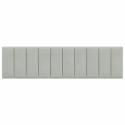 VidaXL 374681 testiera e pedana Grigio chiaro - Vista aggiuntiva 5