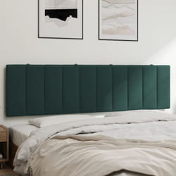 Vidaxl - Cuscino Testiera Verde Scuro 180 cm in Velluto 483307