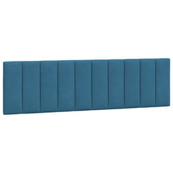 VidaXL 374685 testiera e pedana Blu