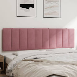 Cuscino Testiera Rosa 180 cm in Velluto Vidaxl 36763