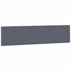VidaXL 374690 testiera e pedana Grigio scuro - Vista aggiuntiva 7