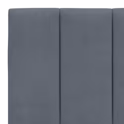 VidaXL 374690 testiera e pedana Grigio scuro - Vista aggiuntiva 8