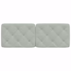 VidaXL 374727 testiera e pedana Grigio chiaro - Vista aggiuntiva 5