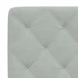 VidaXL 374727 testiera e pedana Grigio chiaro - Vista aggiuntiva 8