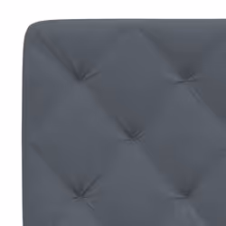 VidaXL 374734 testiera e pedana Grigio scuro - Vista aggiuntiva 8