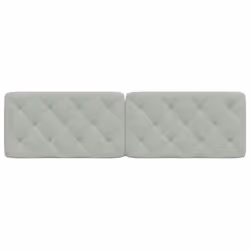 VidaXL 374739 testiera e pedana Grigio chiaro - Vista aggiuntiva 5