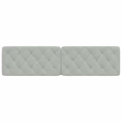 VidaXL 374747 testiera e pedana Grigio chiaro - Vista aggiuntiva 5