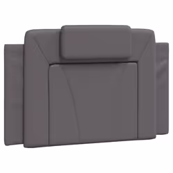 VidaXL 374770, Grigio, Cotone, Ecopelle, Poliestere, Cloruro di polivinile (PVC), 90 cm, 900 mm, 49 cm, 30 mm