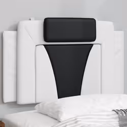 VidaXL 374773 testiera e pedana Nero, Bianco