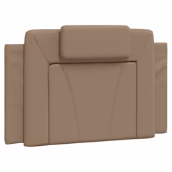 VidaXL 374778, Cappuccino, Cotone, Ecopelle, Poliestere, Cloruro di polivinile (PVC), 100 cm, 1000 mm, 49 cm, 30 mm