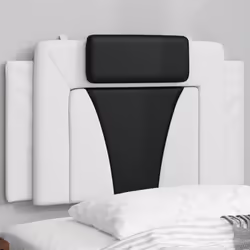 VidaXL 374780 testiera e pedana Nero, Bianco