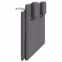 VidaXL 374800 testiera e pedana Grigio - Vista aggiuntiva 6