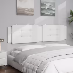 Cuscino Testiera Bianco 200 cm in Similpellecod mxl 115618 - Vista aggiuntiva 3