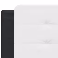 VidaXL 374888 testiera e pedana Nero, Bianco - Vista aggiuntiva 6