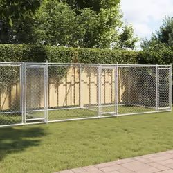 Tenete i vostri amici pelosi in uno spazio chiuso sicuro e confortevole con questa gabbia per cani! Utilizzo versatile: La cu ...