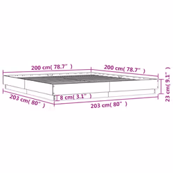 VidaXL 3209830 rete a doghe - Vista aggiuntiva 8