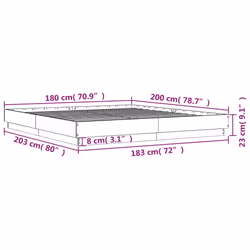 VidaXL 3209833 rete a doghe - Vista aggiuntiva 8