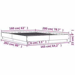 VidaXL 3209842 rete a doghe - Vista aggiuntiva 8