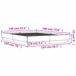 VidaXL 3209872 rete a doghe - Vista aggiuntiva 7