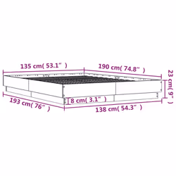 VidaXL 3209880 rete a doghe - Vista aggiuntiva 7