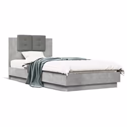 Giroletto Testiera Grigio Cemento 100x200 cm Legno Multistratocod mxl 91282 - Vista aggiuntiva 2