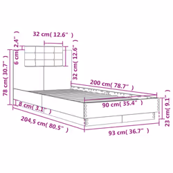 VidaXL 3209945 rete a doghe - Vista aggiuntiva 8