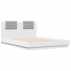 Giroletto con Testiera e LED Bianco 140x200 cmcod mxl 114694 - Vista aggiuntiva 3