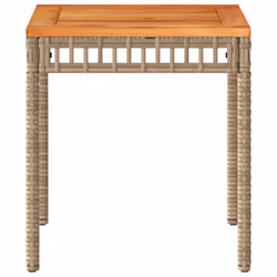 VidaXL 365865 tavolo da esterno Beige, Marrone - Vista aggiuntiva 5