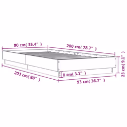 VidaXL 839601 rete a doghe - Vista aggiuntiva 8