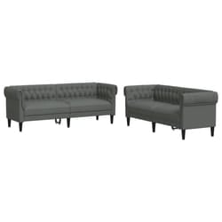 VidaXL 3209192 set di mobili per soggiorno Grigio