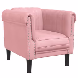 VidaXL 3209212 set di mobili per soggiorno Rosa Legno compensato, Legno - Vista aggiuntiva 4