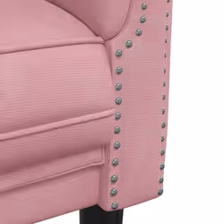 VidaXL 3209212 set di mobili per soggiorno Rosa Legno compensato, Legno - Vista aggiuntiva 6