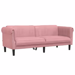 VidaXL 3209222 set di mobili per soggiorno Rosa Legno compensato, Legno - Vista aggiuntiva 5