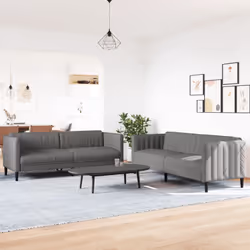 VidaXL 3209243 set di mobili per soggiorno Grigio talpa