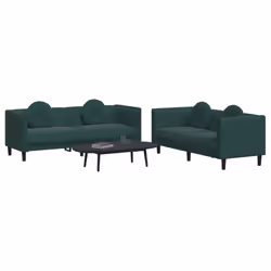 VidaXL 3209249 set di mobili per soggiorno Verde - Vista aggiuntiva 3