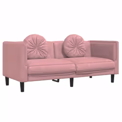 VidaXL 3209250 set di mobili per soggiorno Rosa Legno compensato, Legno - Vista aggiuntiva 5
