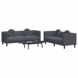 VidaXL 3209258 set di mobili per soggiorno Grigio