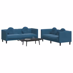 VidaXL 3209265 set di mobili per soggiorno Blu