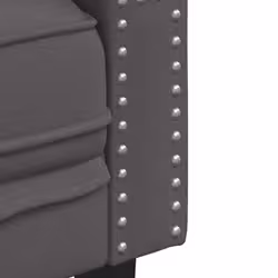 VidaXL 3209270 set di mobili per soggiorno Grigio Legno compensato, Legno - Vista aggiuntiva 6