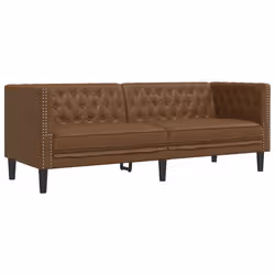 VidaXL 3209276 set di mobili per soggiorno Marrone Legno compensato, Legno - Vista aggiuntiva 4