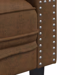 VidaXL 3209290 set di mobili per soggiorno Marrone Legno compensato, Legno - Vista aggiuntiva 7