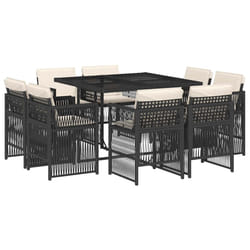 VidaXL 3211016 set mobili da esterno Grigio scuro