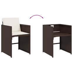 VidaXL 3211077 set mobili da esterno - Vista aggiuntiva 6